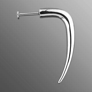 14ga Surgical Steel Big Claw Hook Spike Lip Labret